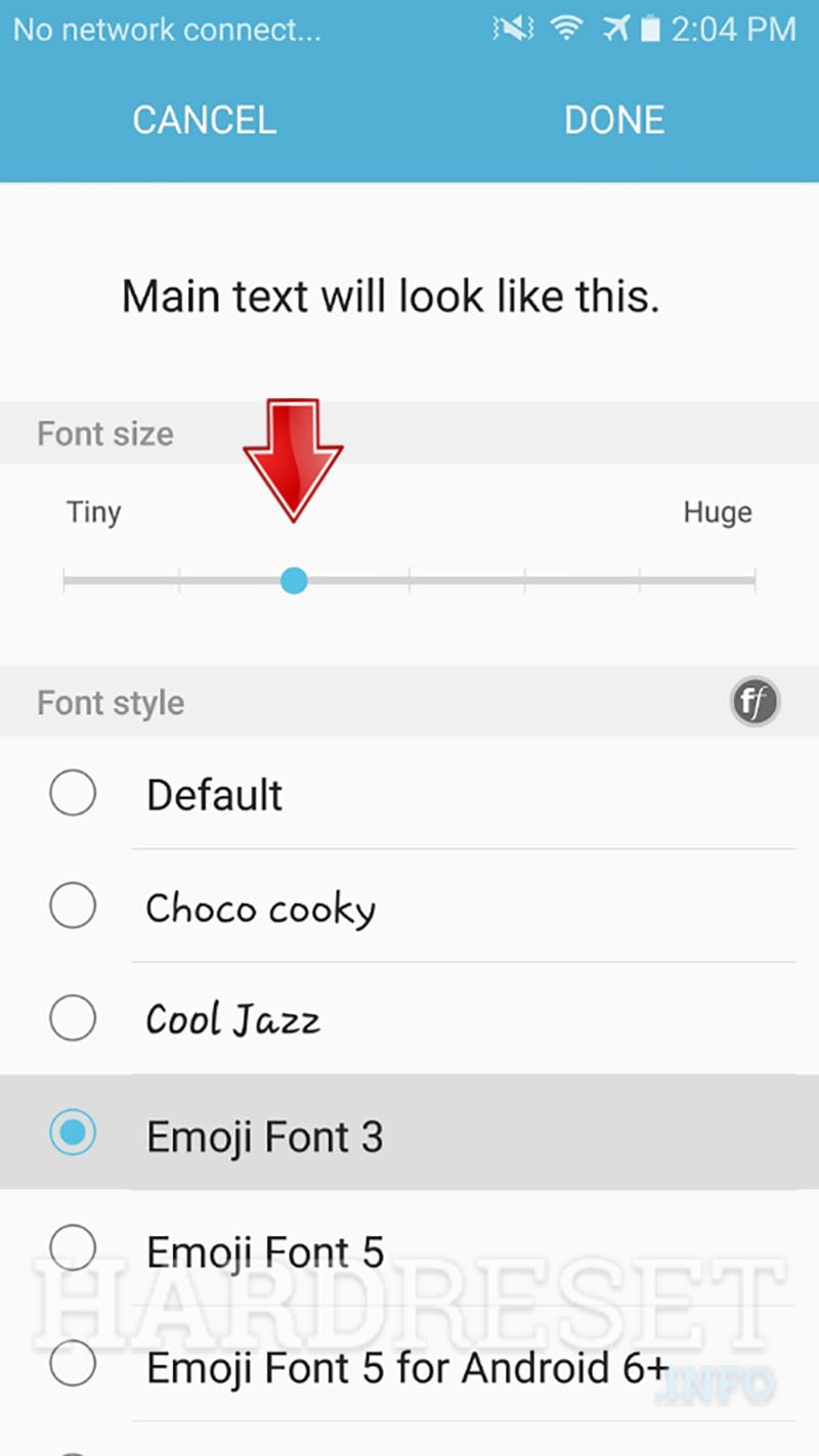 fonts for samsung phone